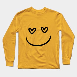 Green GUY smiling shirt Long Sleeve T-Shirt